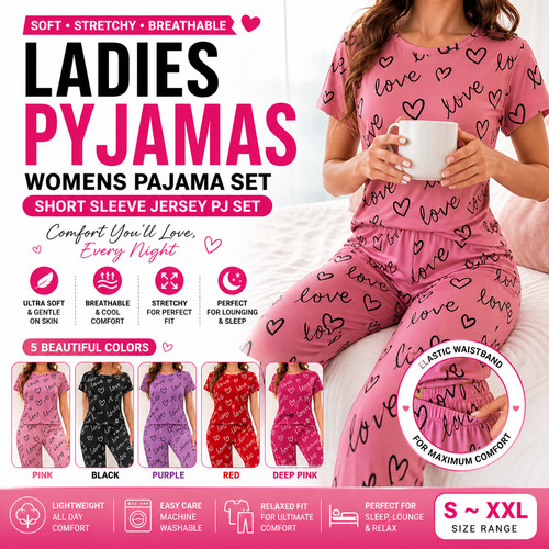 Ladies pyjamas womens pajama - pyjamas,