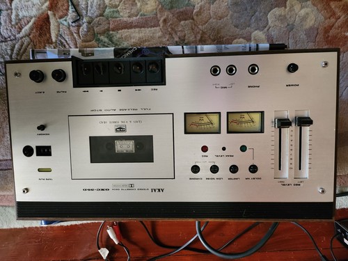 Akai gxc 39d cassette deck - gxc-39d,