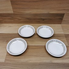 4 x Wedgwood Metallised Bone