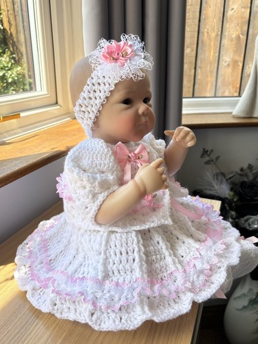 Newborn baby dress shrug - dress,