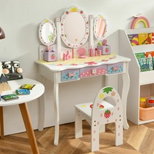 Kids Dressing Table Set with