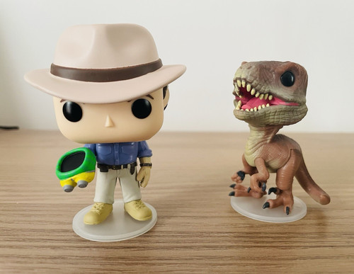 Funko jurassic park alan - funko, grant