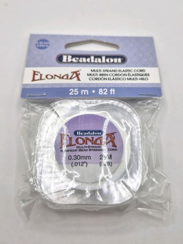 Beadalon elonga white - beadalon,