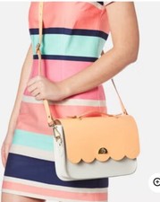 The Cambridge Satchel Company The Cloud Bag With Handle Peach Clay Shoulder Bag