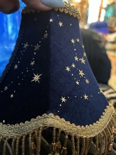 Blue and Gold Star Clip On