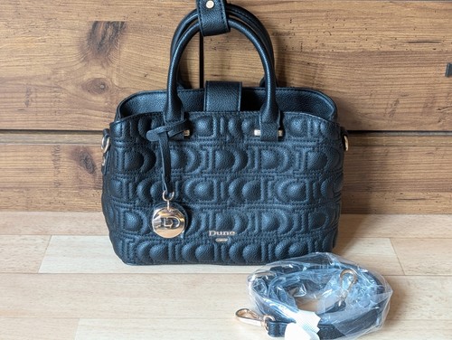 Dune london quilted black top - london,