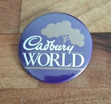 Cadbury World Metal Pin Badge