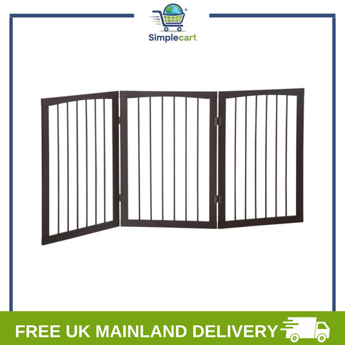 Folding pet gate dog fence - folding,