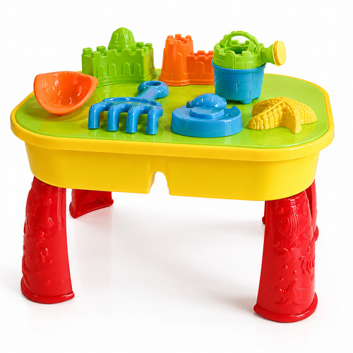 Sand and water table garden - sand,