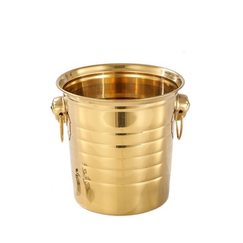 1pc stainless steel - stainless, bucket