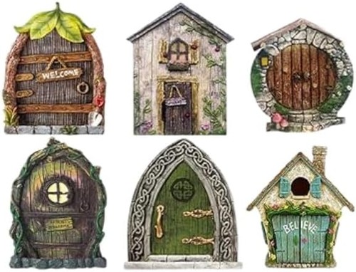 Bravecow 6pcs set fairy door - bravecow,