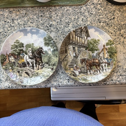 Wedgwood plates john - wedgwood, l