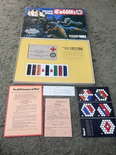 Escape from colditz board game - from,