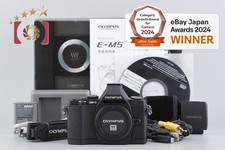 "Count 327" Olympus OM-D E-M5 Black 16.0 MP Digital Mirrorless Camera w/ Box