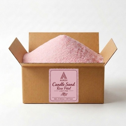 Scented candle sand - candle, petal
