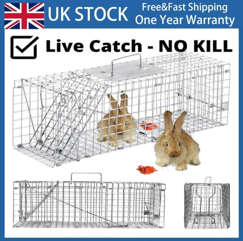 Live animal cage trap heavy - live,
