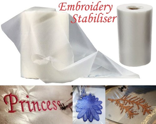Water soluble embroidery - water,