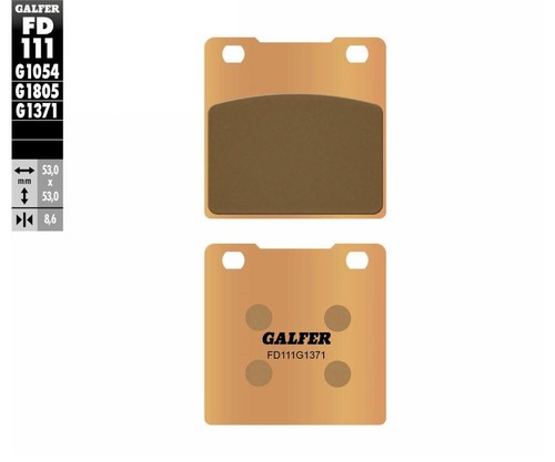 Galfer rear brake pads - rear,