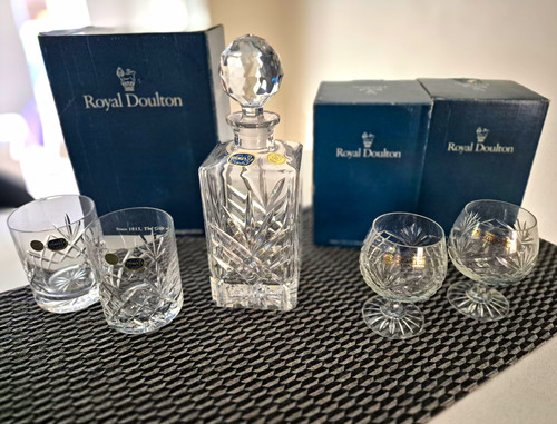 Royal doulton cut crystal - doulton,