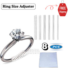 Ring Size Adjuster For Loose Rings, Resizer for Ring Adjuster Smaller 08 Pcs