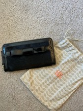 Orla Kiely Lovely Black Purse Wallet 
