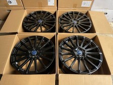 19" Ford Focus RS MK2 Wheels Gloss Black Focus Mondeo Transit Connect 5x108