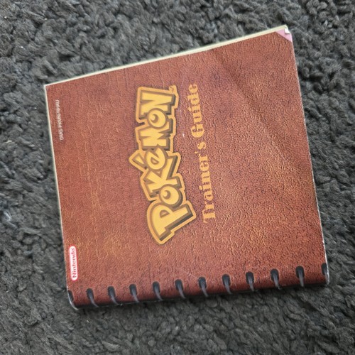 Pokemon trainer guide - pokemon, trainer's
