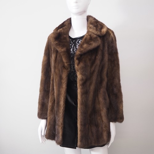 Vintage real pastel mink fur - vintage,