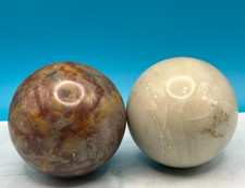 2 Stone Sphere Polished