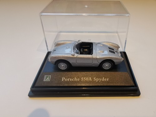 Silver porsche 550a - silver, spyder