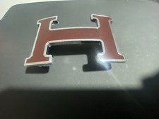 Hermes 38MM  H Logo Brown Belt