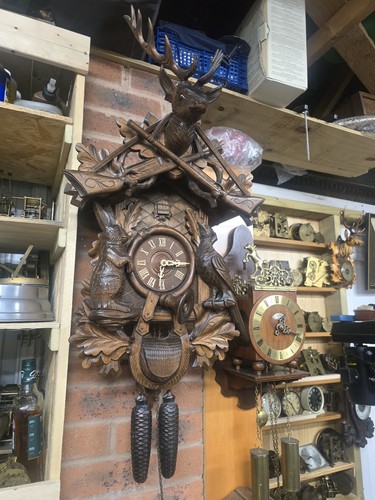 Antique black forest hunter - antique,