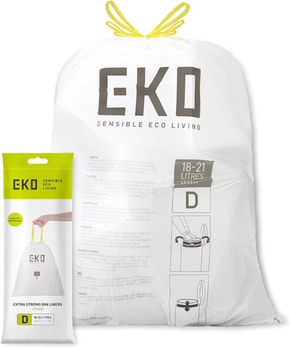 Eko litre drawstring bin - litre,