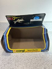 CORGI  649  JAMES BOND 007 MOONRAKER  SPACE SHUTTLE ORIGINAL OUTER BOX ONLY