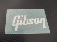 GIBSON PEARL HEADSTOCK LOGO GUITAR HEAD STICKER GIBSON