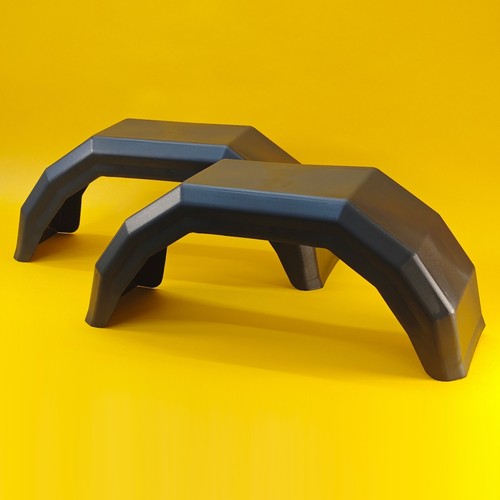 Inch plastic mudguards pair - 10,