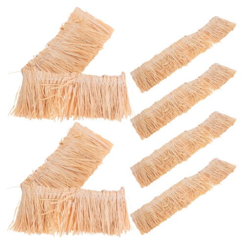 6pcs artificial straw roof - 6pcs,
