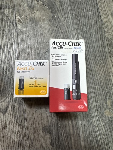 Accu chek fastclix lancing - accu-chek,