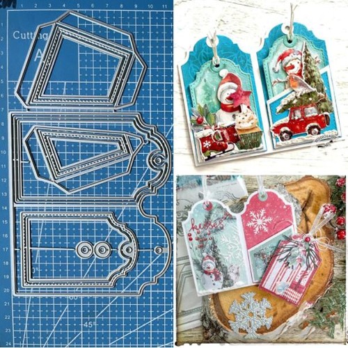 Tag pocket metal cutting dies - pocket,