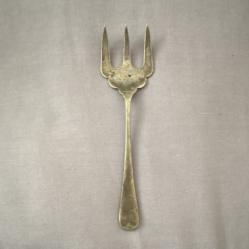 Antique silver plate - silver, 3-prong