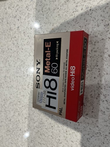 Sony hi8 metal video - sony, pal
