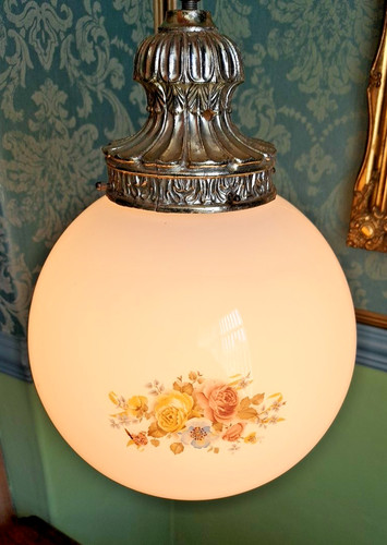 Large vintage milk - milk, globe