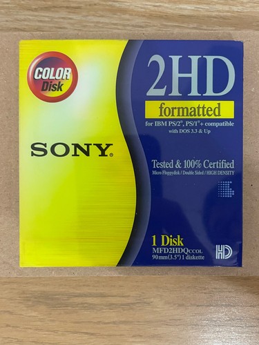 Single sony inch - single, 3.5-inch