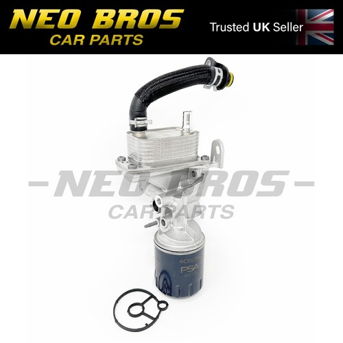 Oil filter cooler - filter, &