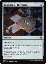 Magic The Gathering MTG TALISMAN OF HIERARCHY Aetherdrift NM Near Mint