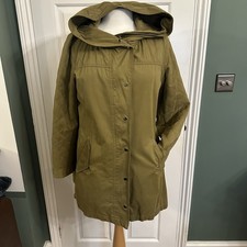Zara basic hooded parka jacket