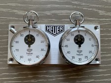 Heuer Trackstar Stopwatch Panel Rally Dash Panel 9