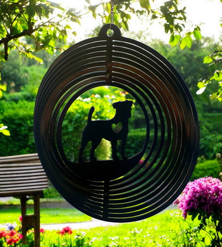 Jack russell wind spinner - russell,