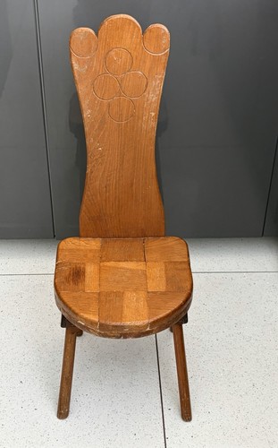 Vintage wooden chair - wooden, (