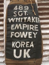 Vintage British Army Sausage